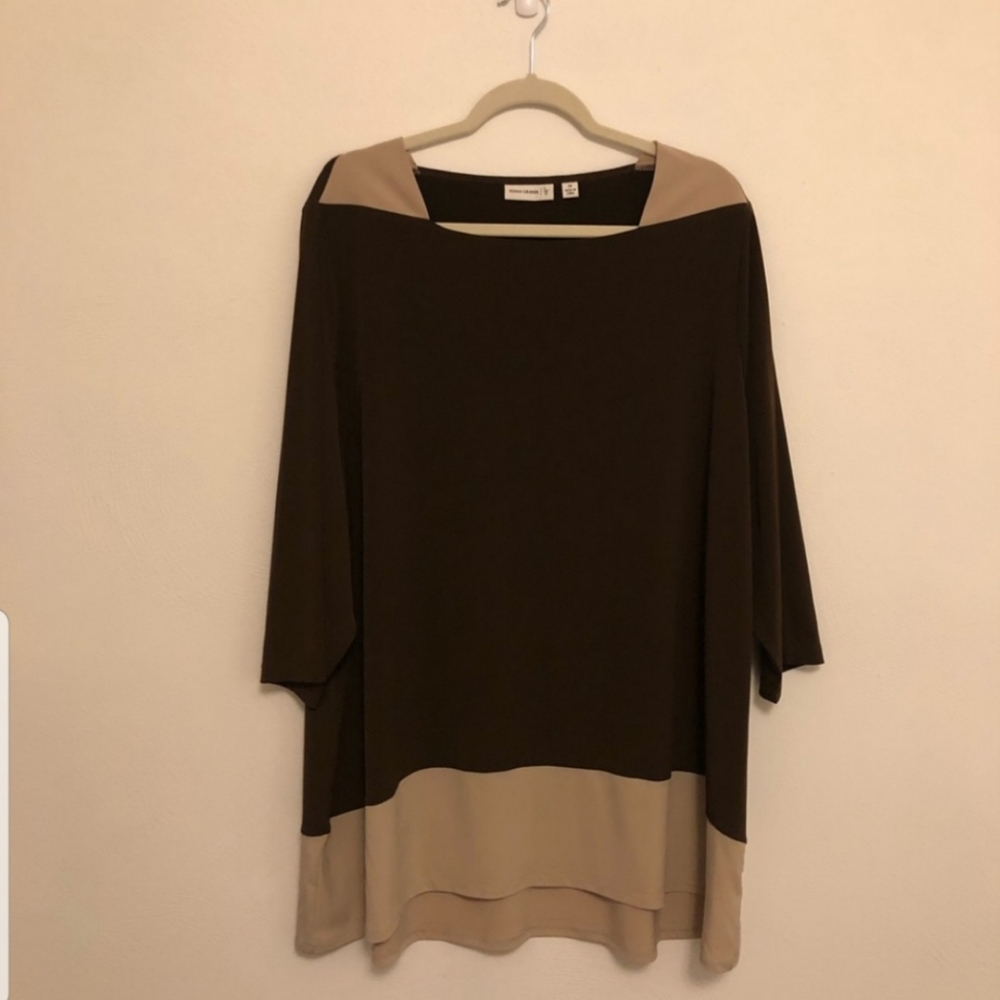 Susan Graver 3x Plus Size Top
